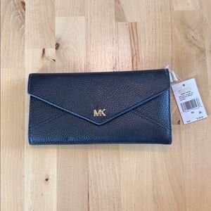 Michael Kors Dark Chambray Envelope Wallet